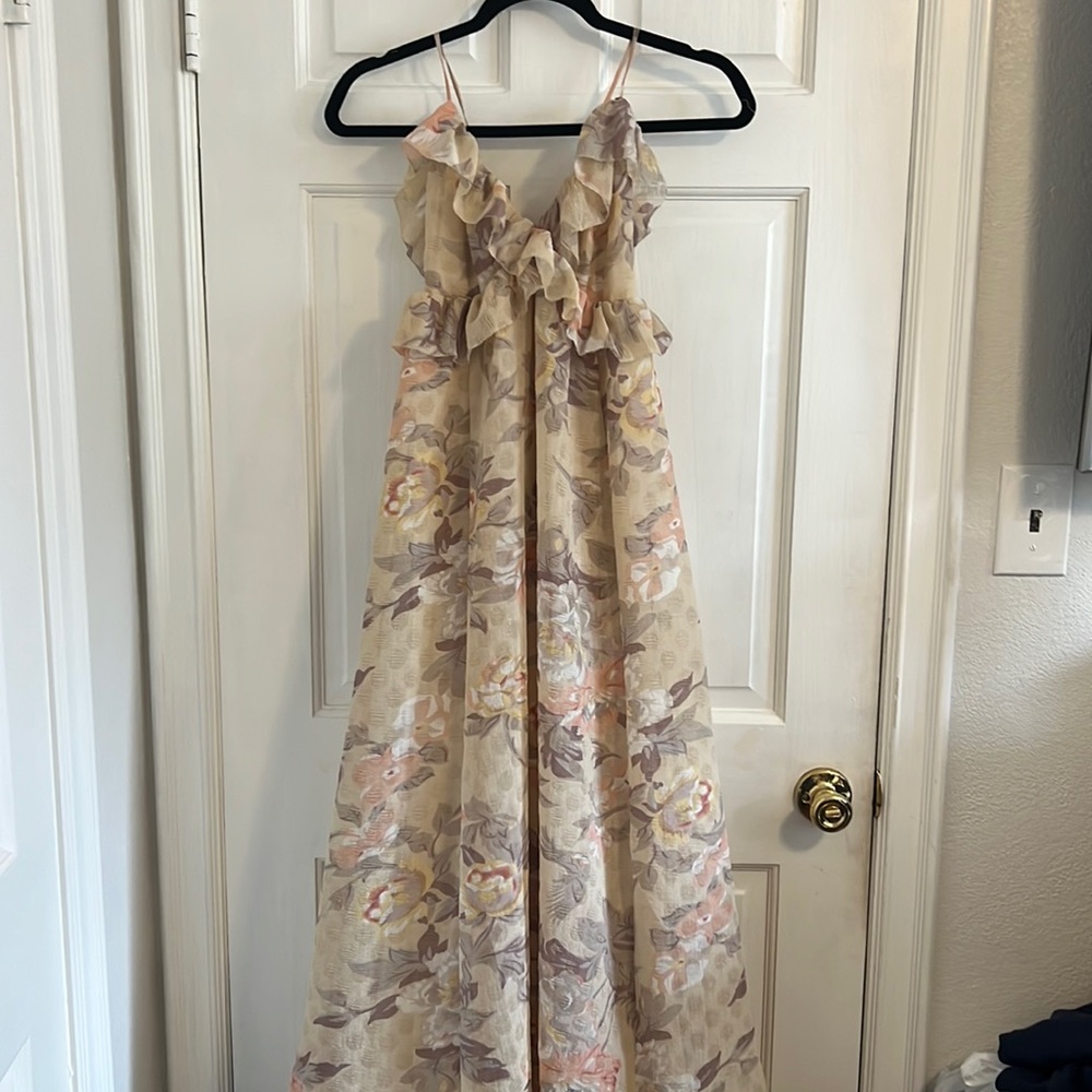 Floral maxi dress from HM